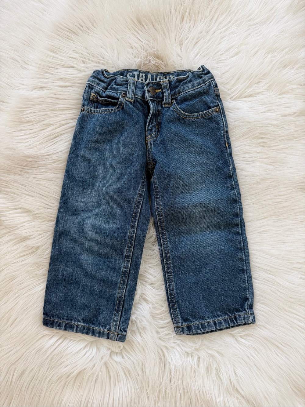 Crazy 8 Boys Dark Blue Straight Jeans